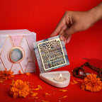 Agate Om Namah Shivay TeaLight Holder