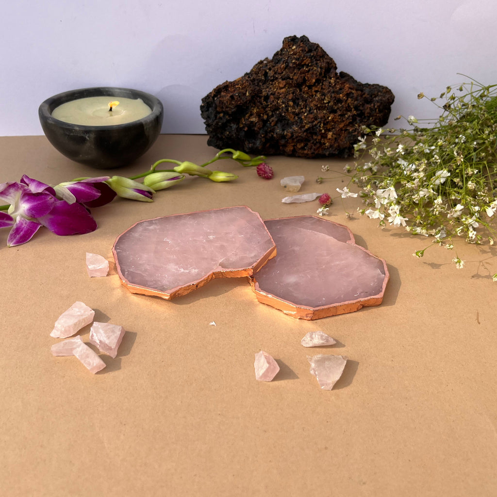 Rose Quartz Coaster
