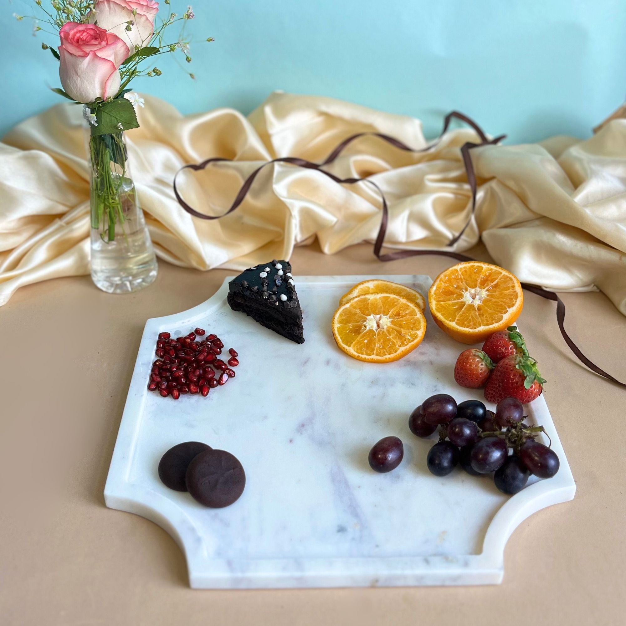 Octagon Marble Platter (8 inch)