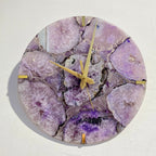 Natural  Agate Round Wall Clock