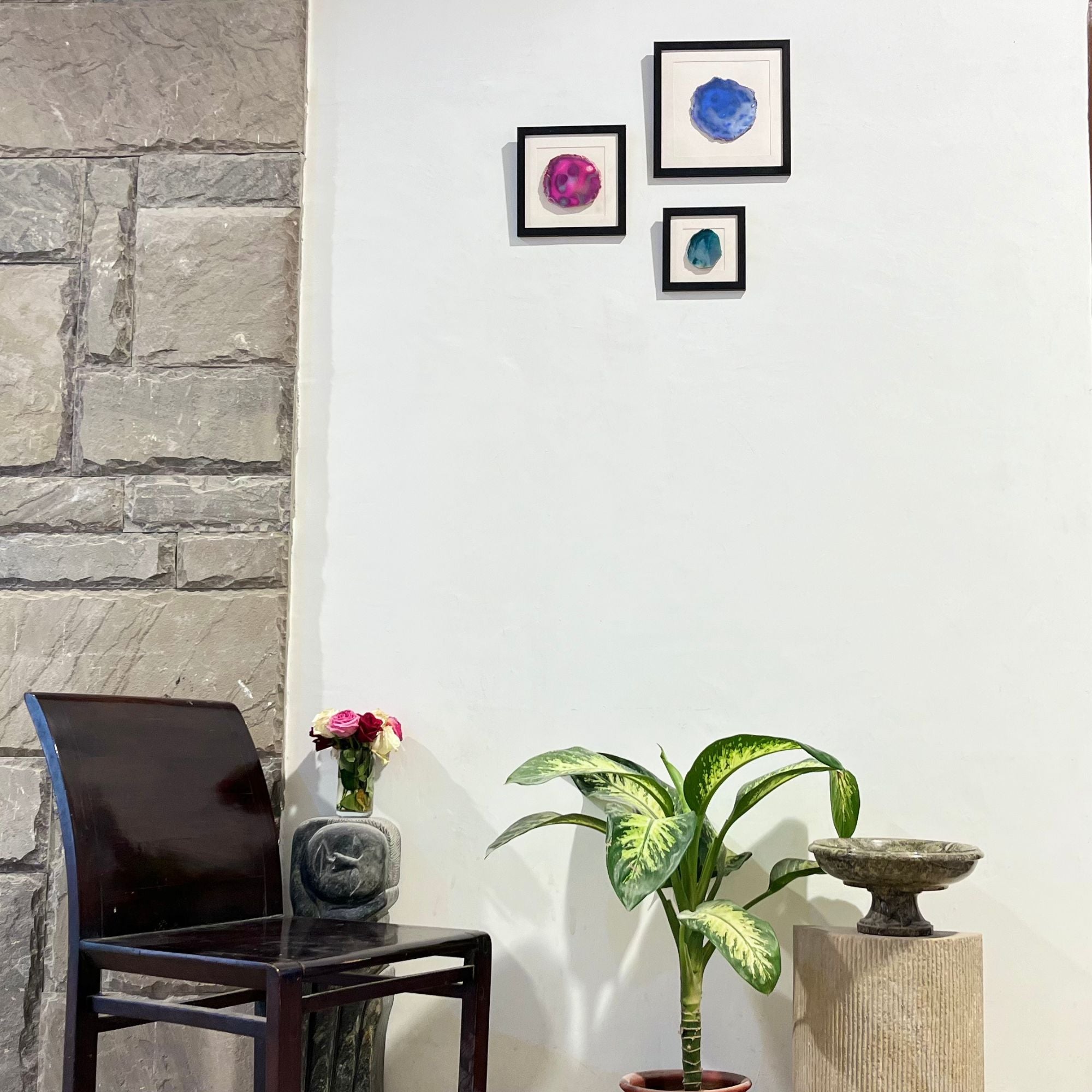 Agate Wall Hanging <br/>(Set of 3)