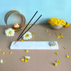 Blue Agate -   marble Incense Holder