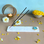 Blue Agate -   marble Incense Holder