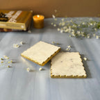 White Marble Square Coaster