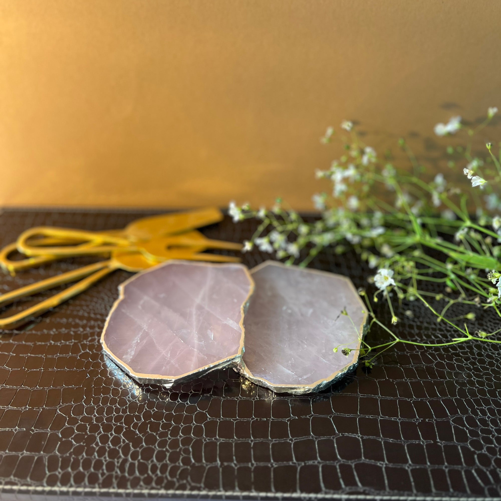 Rose Quartz Coaster