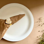 Round Shape  Mother of Pearl Napkin Rings set