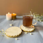 White Marble Square Coaster