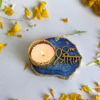 Agate Jai Shree Ram Tea Light Holder, Diwali Decor