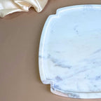 Cross Marble Platter  (8 inch)