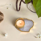 Agate Tealight Holder