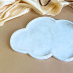 Cloud  Marble Platter (12 inch)