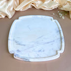 Cross Marble Platter  (12 inch)
