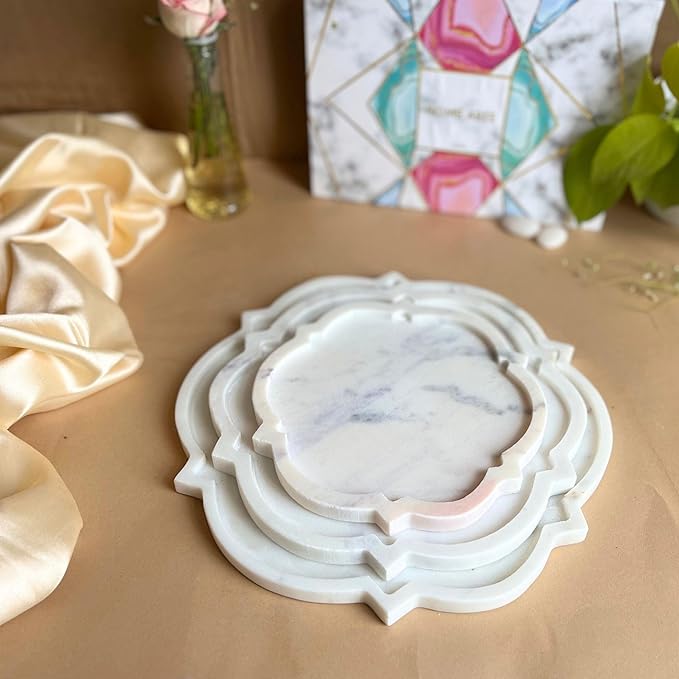 Marble Serving Platter <br/>(Set of 3 )
