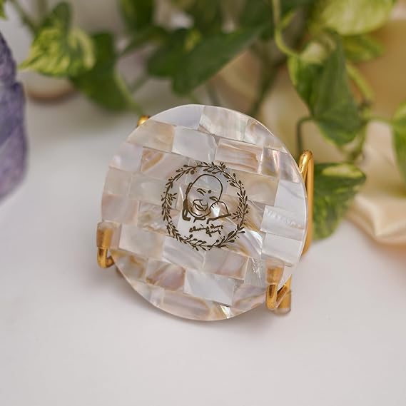 GURU JEE Metal Holder with Mother of Pearl