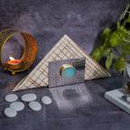 Metal Tissue Holder with Agate