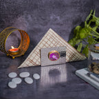 Metal Tissue Holder with Agate