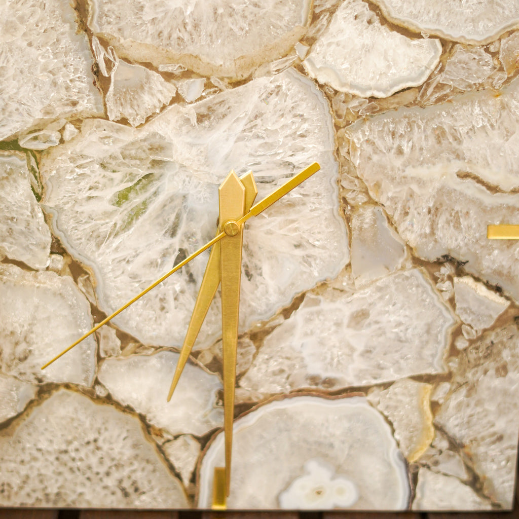 Agate Square Wall Clock