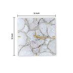 Agate Square Wall Clock