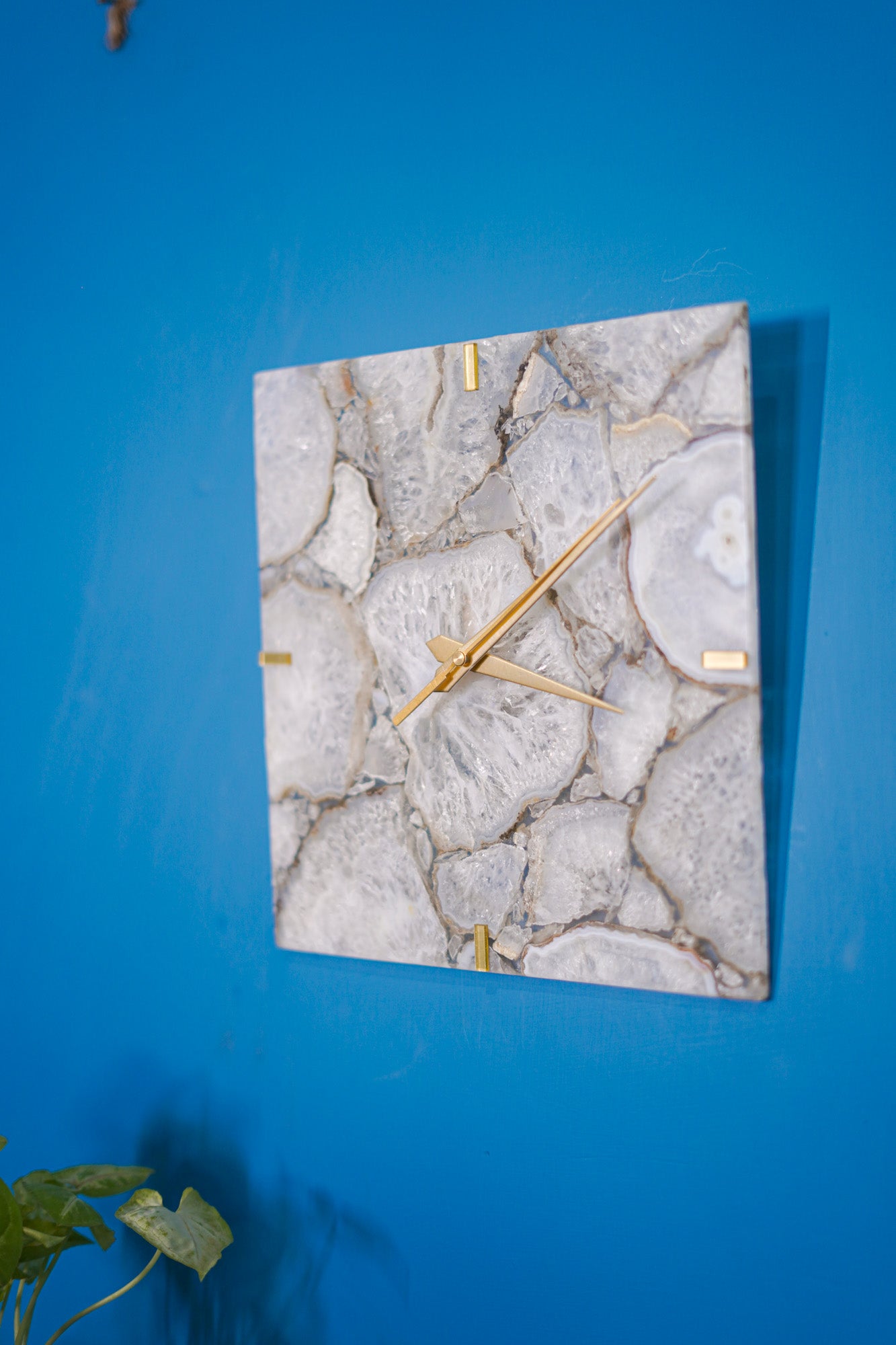 Agate Square Wall Clock