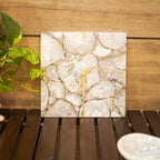 Agate Square Wall Clock