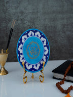 Guruji Handcrafted Blue Pottery Showpiece
