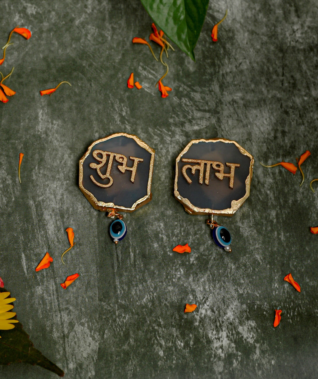 Blue Agate Shubh Labh