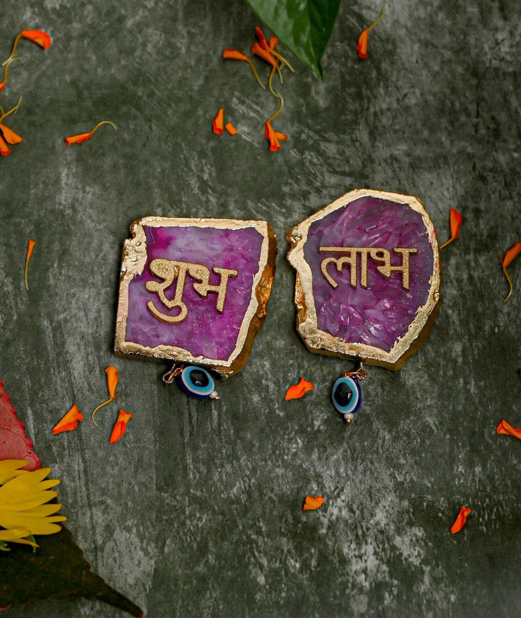 White Agate Shubh Labh