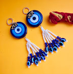 Blue Pottery Evil Eye Ram Door Hangings