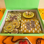 MOP Pooja Platter , MOP Laxmi Charan, MDF Diya and MDF Door Hangings