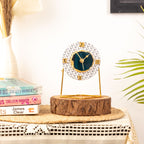 Black and White Desktop Clock(Round)