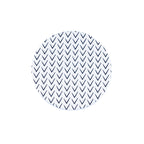 Black and White Napkin Rings Set Of 6