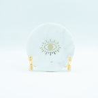 Evil Eye Marble Metal Showpeice