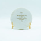 Ik Onkar Mantra Marble Metal Showpeice