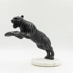 Attcking Tiger Showpeice With Marble Base