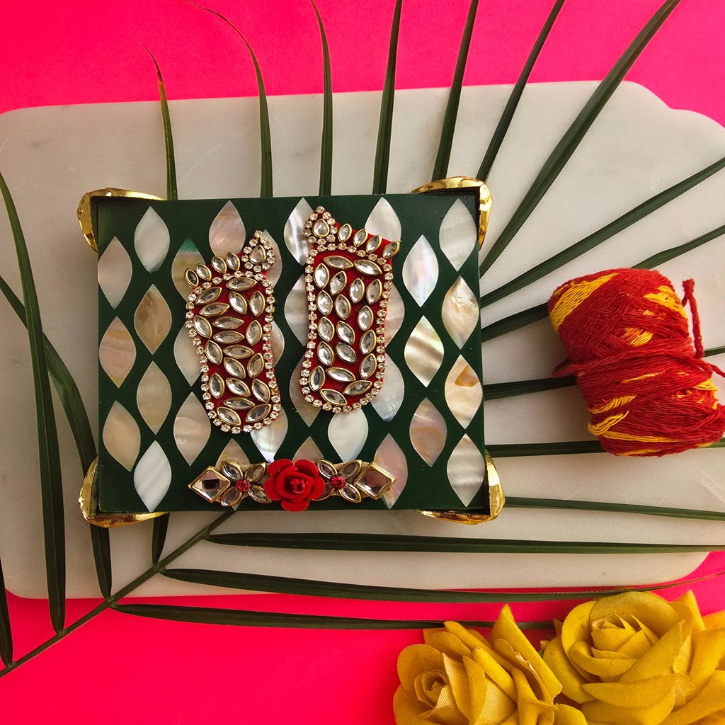 Green MOP Laxmi Charan Paduka