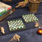 MOP Coasters Set of 2 Green