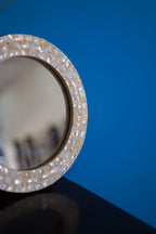 Mother of Pearl Mirror Wall Décor Round