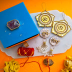 Yellow Star Shubh Labh Door Hangings