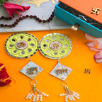 Yellow Shubh Labh Door Hangings