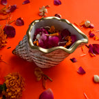 Polyresin Shankh Showpiece for Pooja