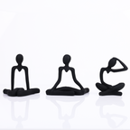 Black Thinker Statue Novelty Showpeice