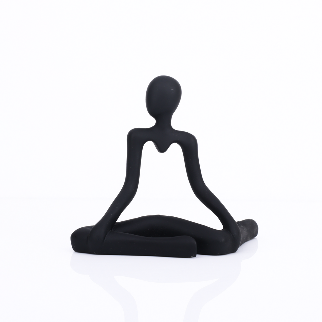 Black Thinker Statue Novelty Showpeice