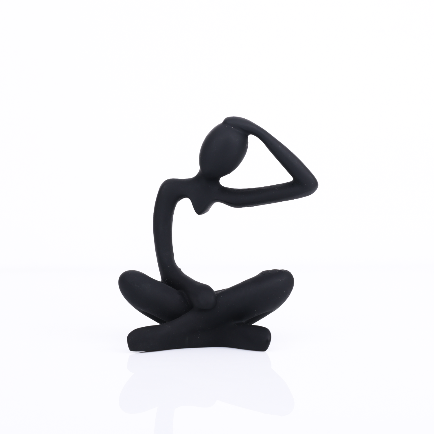 Black Thinker Statue Novelty Showpeice