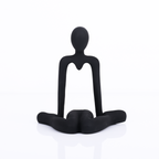 Black Thinker Statue Novelty Showpeice